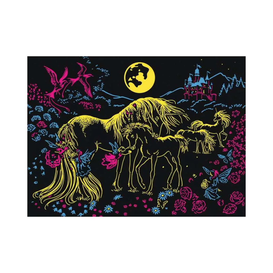 Unicorns in the Moonlight (100 pcs) CASSE-TÊTE - 100 - 150 morceaux