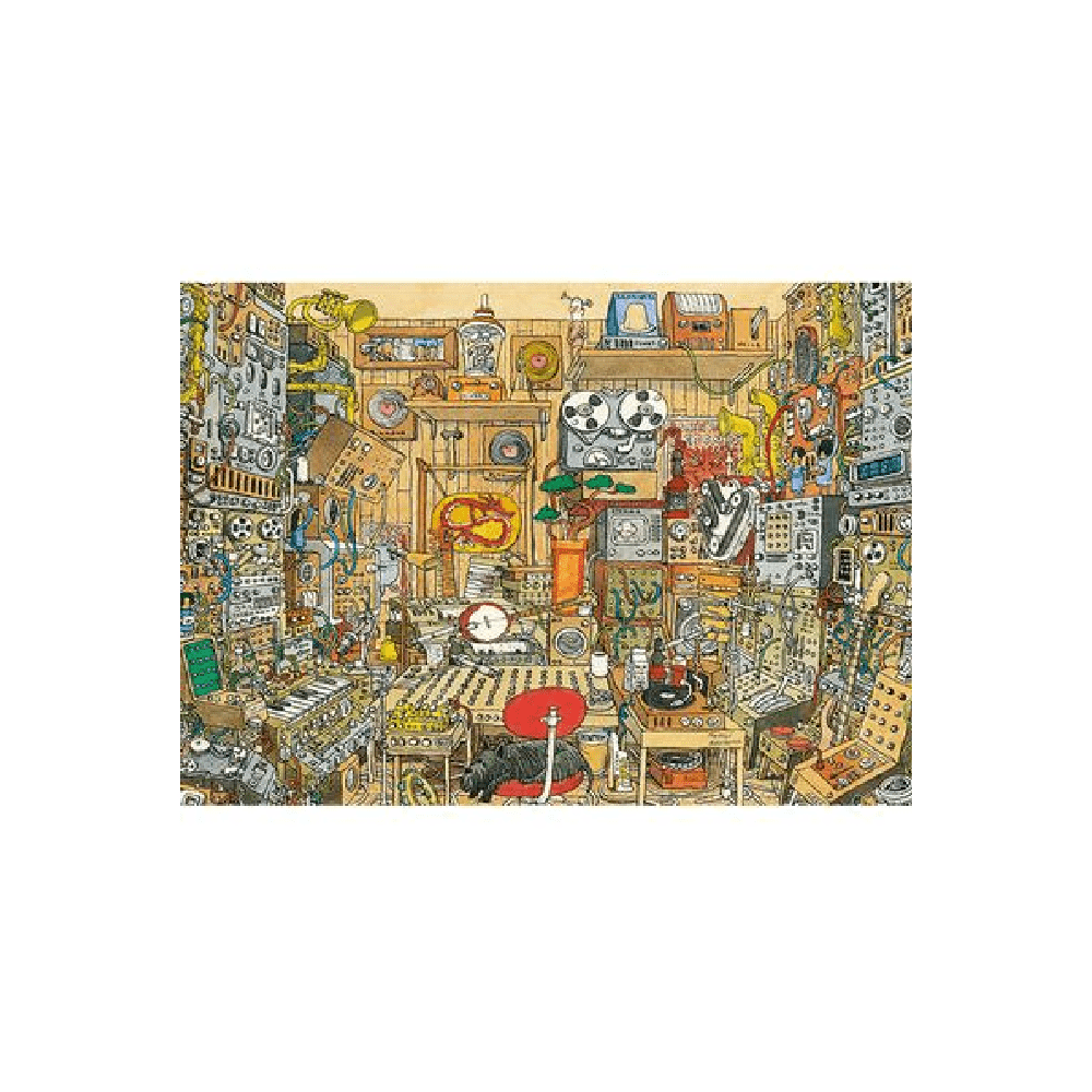 Adolfsson : Music Maniac (1000 pcs) CASSE-TÊTE - 1000 morceaux