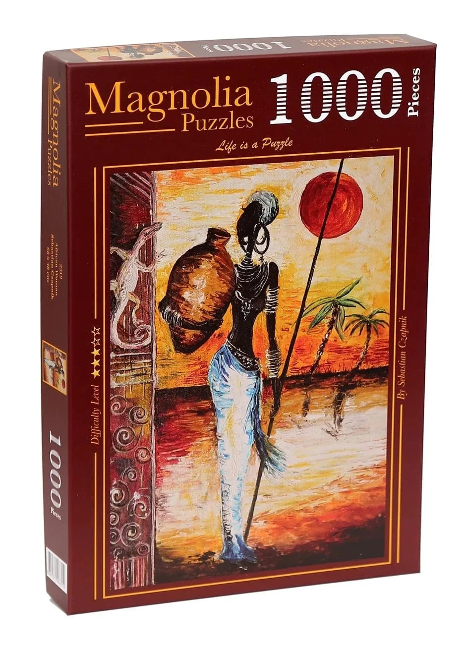 African Woman (Puzzle 1000 pcs) CASSE-TÊTE - 1000 morceaux