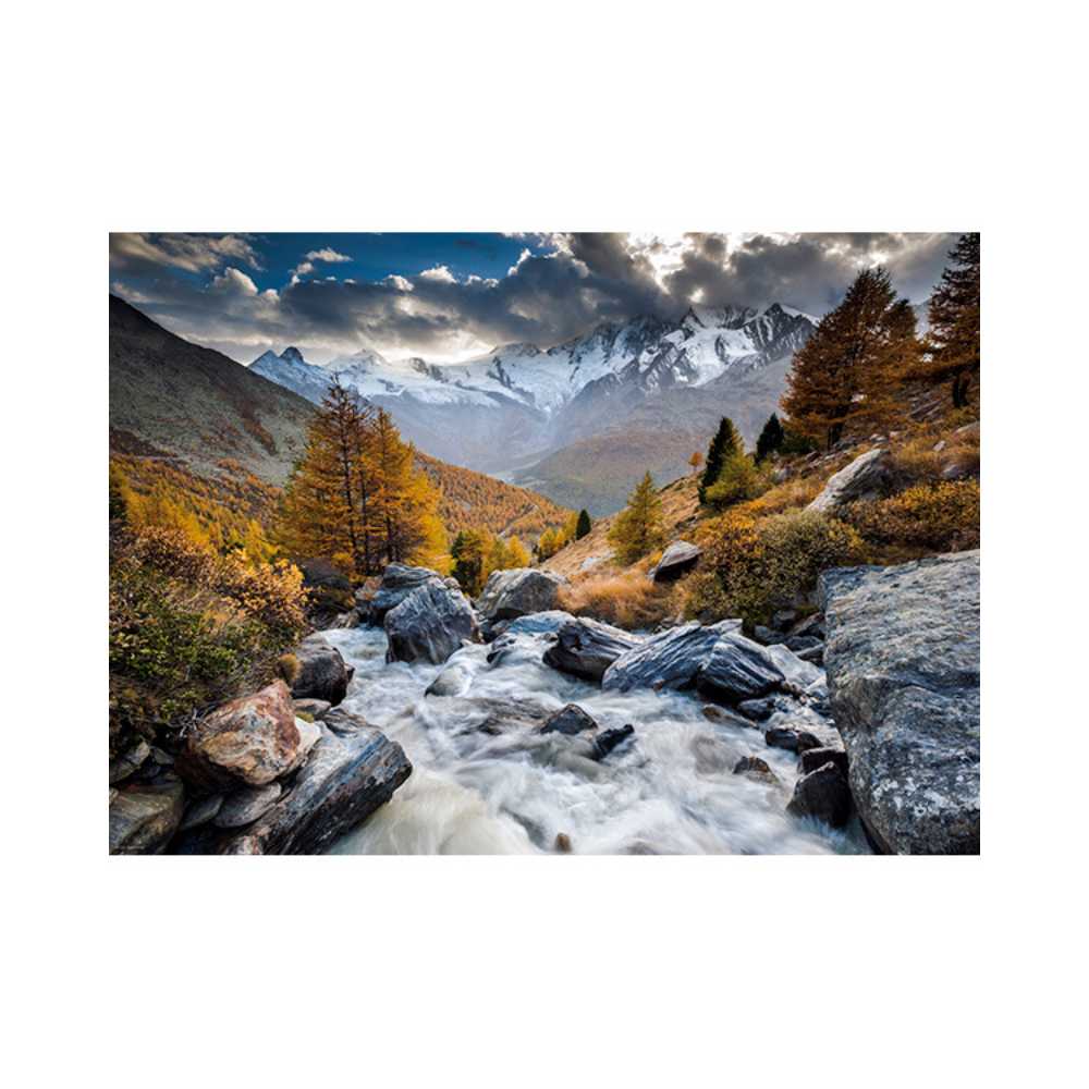 Alexander von Humboldt: Mountain Stream (1000 pcs) CASSE-TÊTE - 1000 morceaux