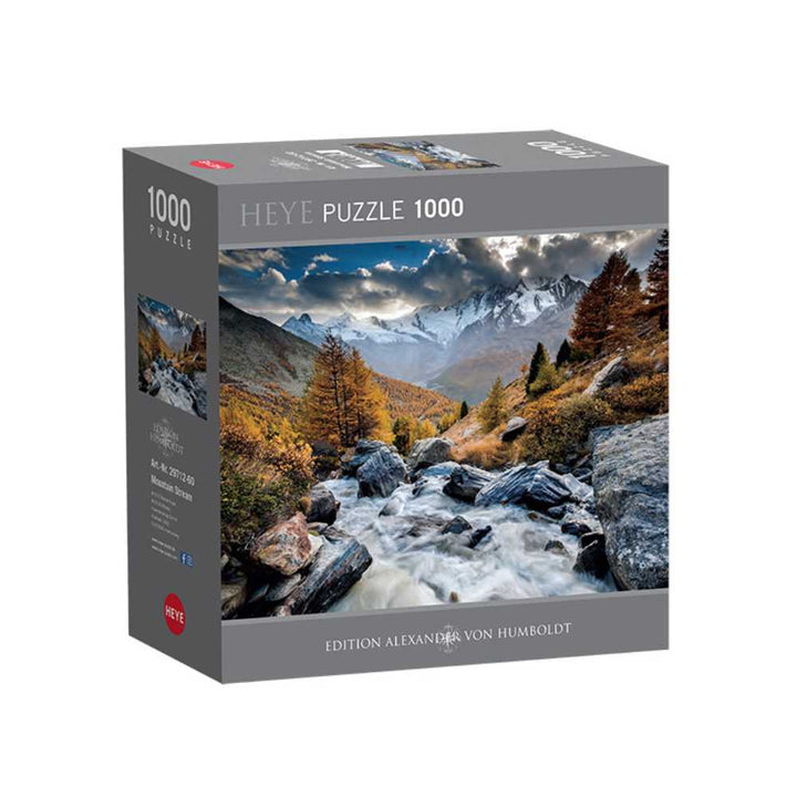 Alexander von Humboldt: Mountain Stream (1000 pcs) CASSE-TÊTE - 1000 morceaux