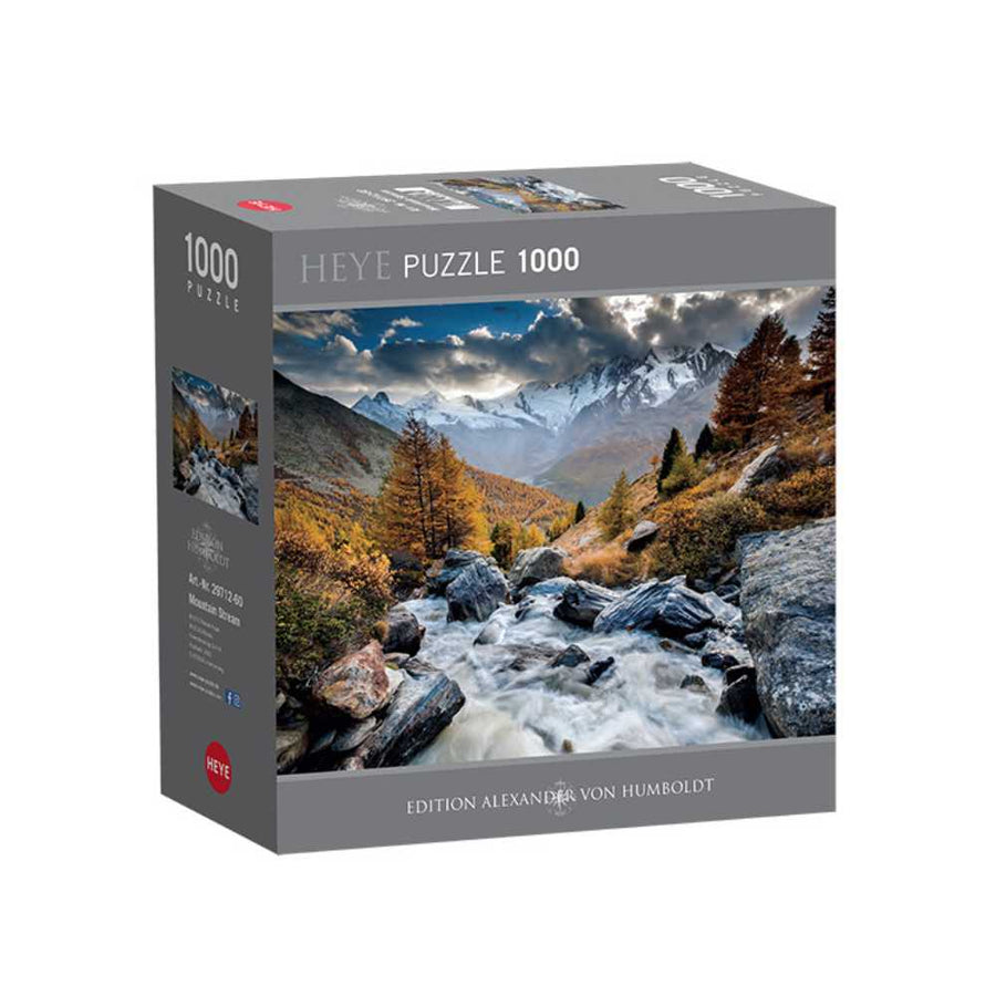 Alexander von Humboldt: Mountain Stream (1000 pcs) CASSE-TÊTE - 1000 morceaux