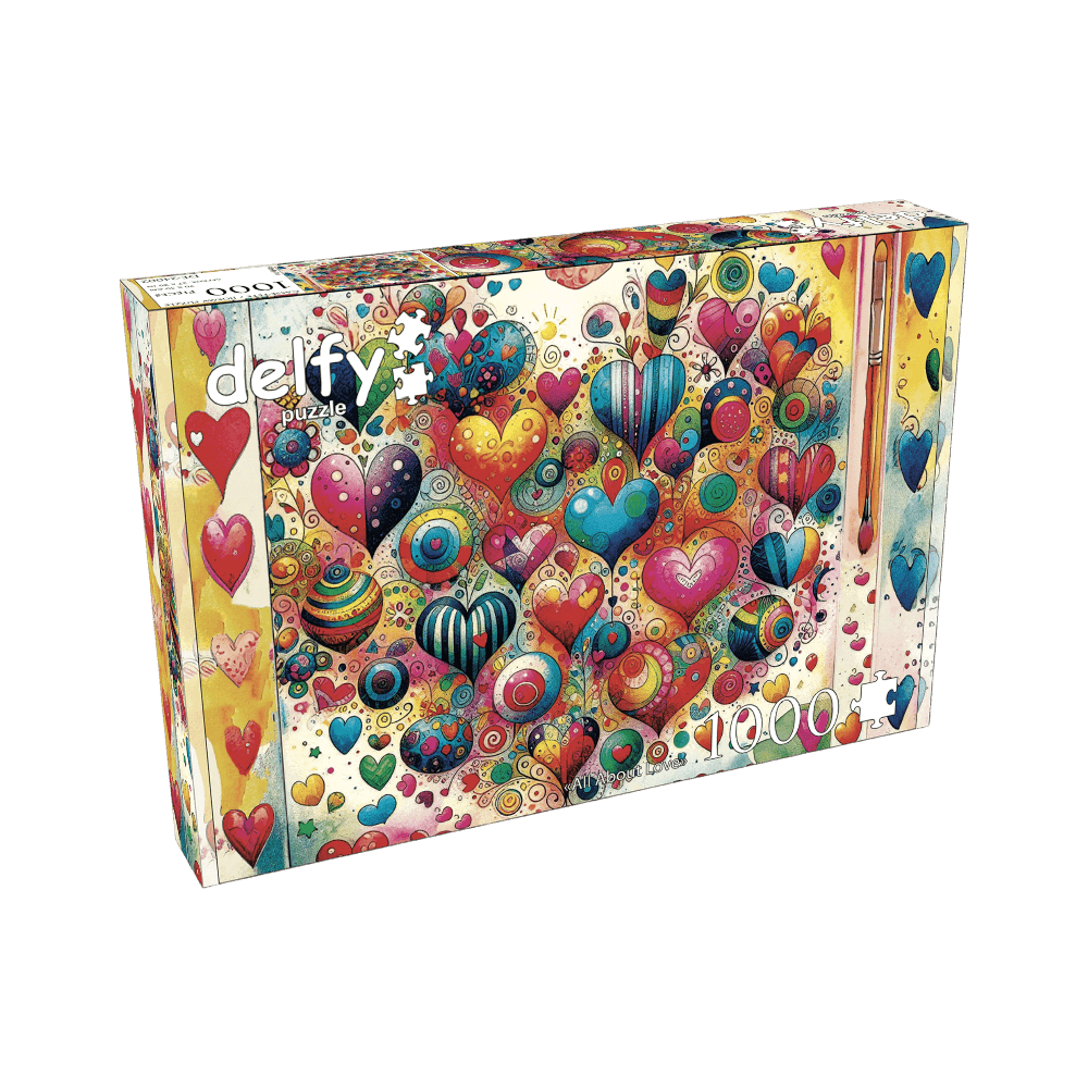 All About Love (1000 pcs) CASSE-TÊTE - 1000 morceaux