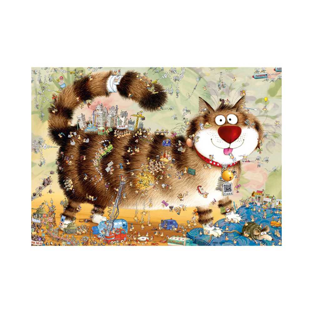 At the Cat, Look Closely! (1000 pcs) CASSE-TÊTE - 1000 morceaux