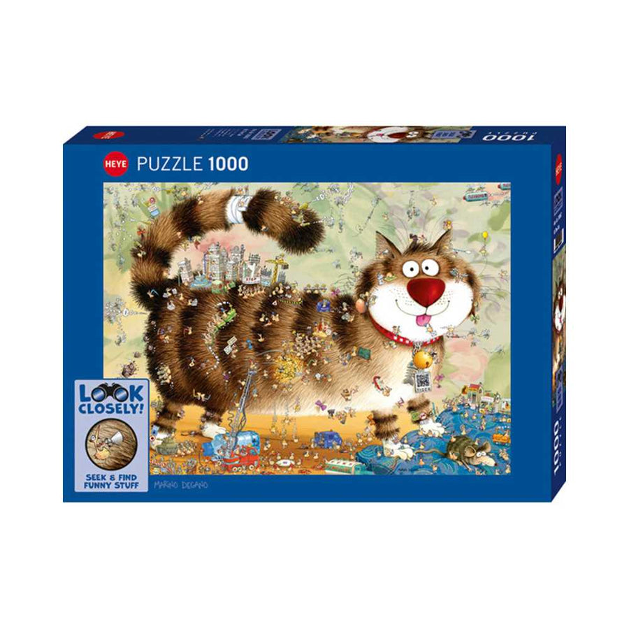 At the Cat, Look Closely! (1000 pcs) CASSE-TÊTE - 1000 morceaux