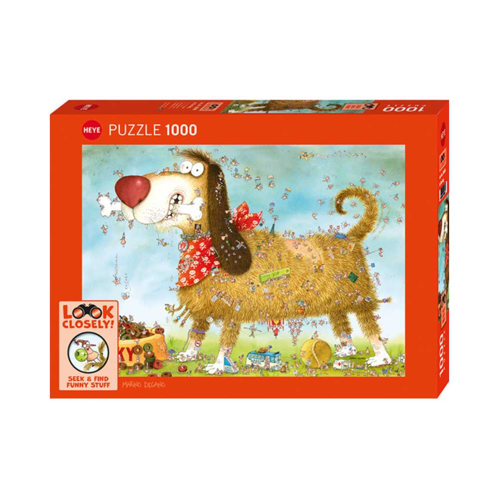At the Dog, Look Closely! (1000 pcs) CASSE-TÊTE - 1000 morceaux