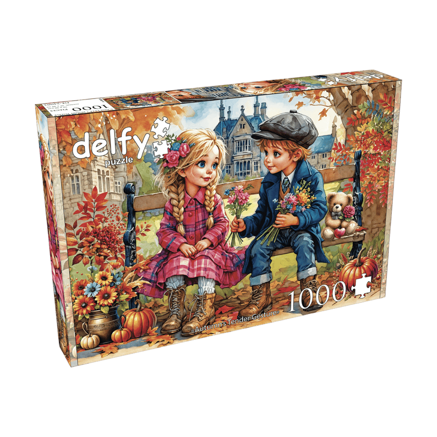 Autumn's Tender Gesture (1000 pcs) CASSE-TÊTE - 1000 morceaux