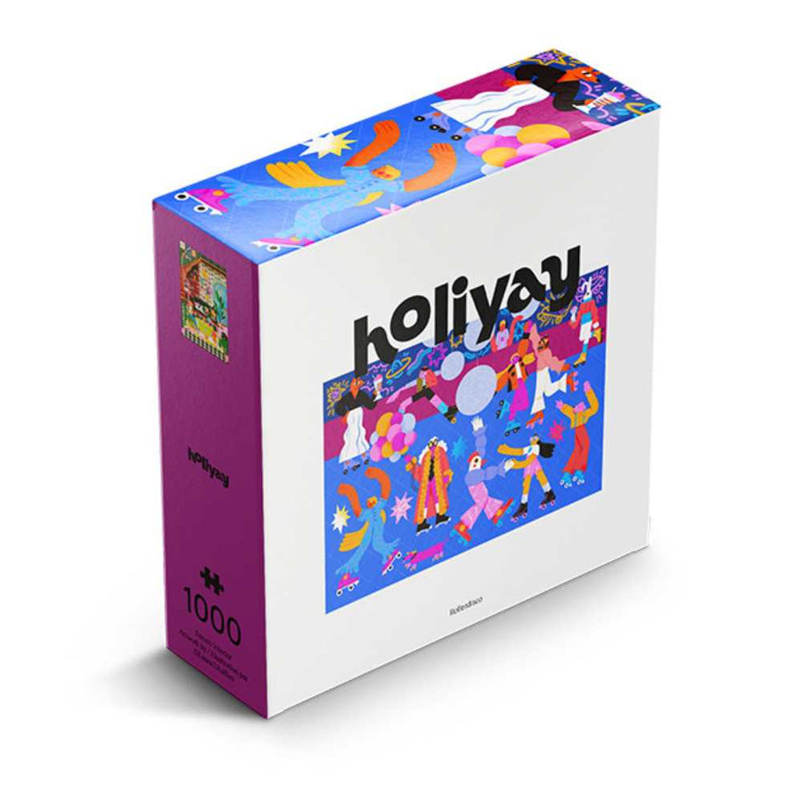 B. Keherova : Disco-roulettes (1000 pcs) CASSE-TÊTE - 1000 morceaux