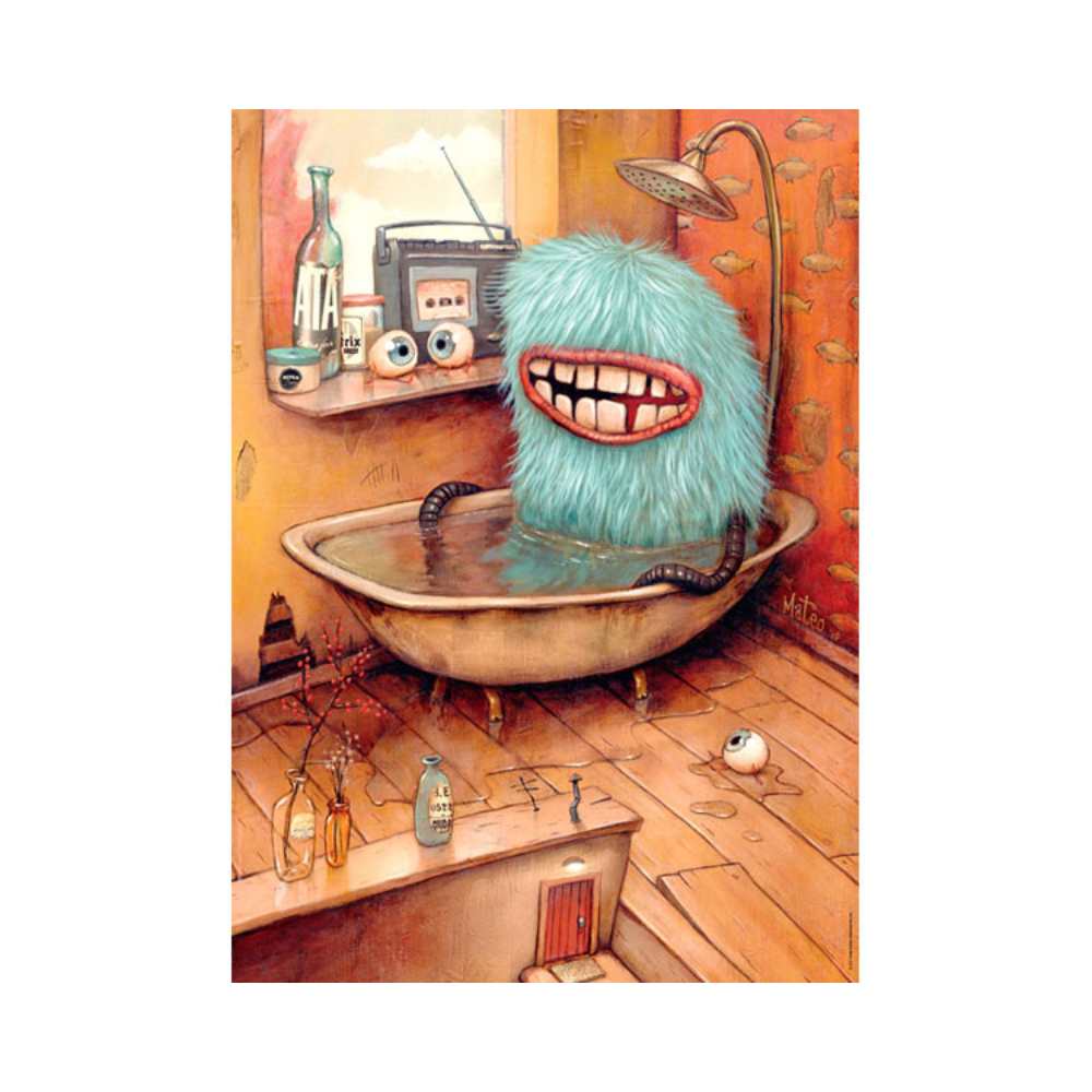 Bathtub, Zozoville (1000 pcs) CASSE-TÊTE - 1000 morceaux
