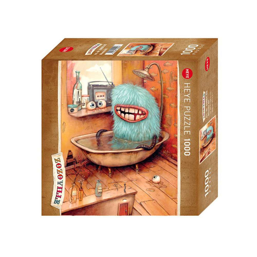 Bathtub, Zozoville (1000 pcs) CASSE-TÊTE - 1000 morceaux