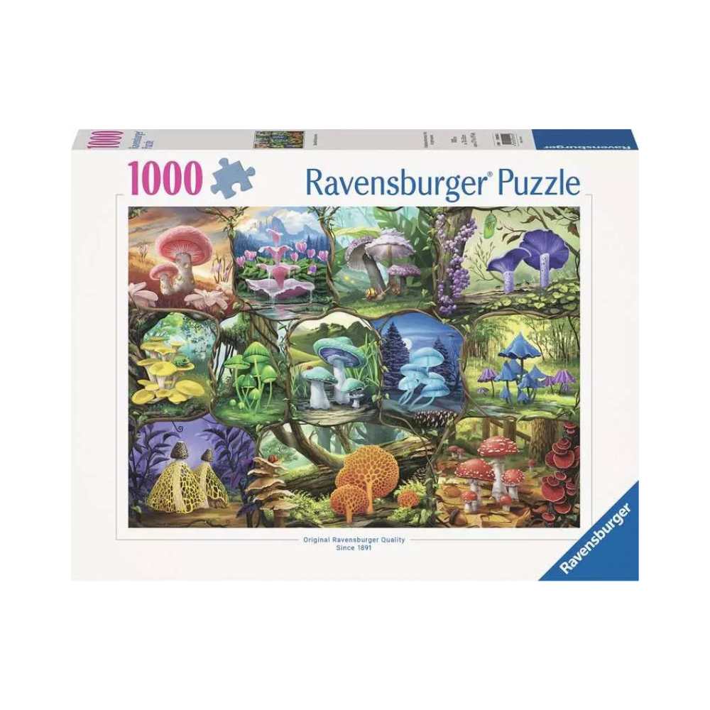 Beautiful Mushrooms (1000 pcs) CASSE-TÊTE - 1000 morceaux