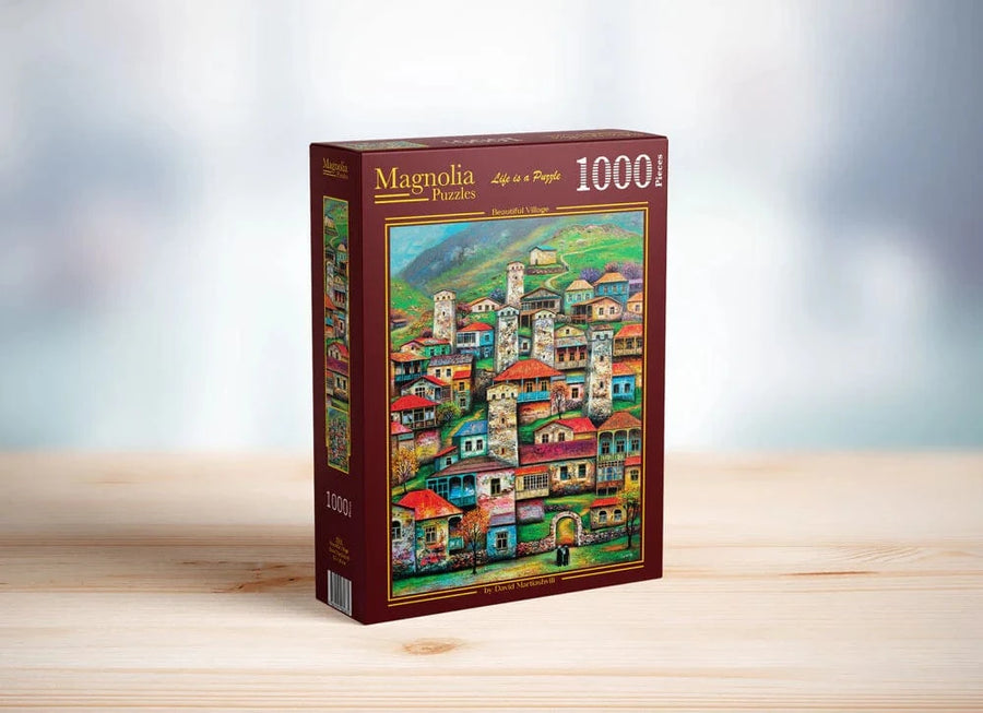 Beautiful Village (Puzzle 1000 pcs) CASSE-TÊTE - 1000 morceaux