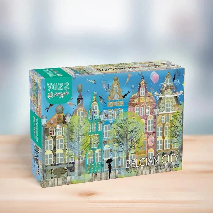 Belgian City (Puzzle 1000 pcs) CASSE-TÊTE - 1000 morceaux