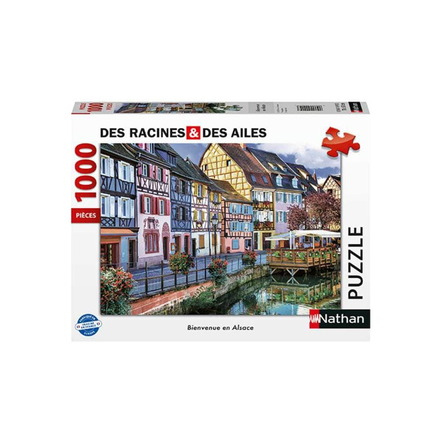 Bienvenue en Alsace (Puzzle 1000 pcs) CASSE-TÊTE - 1000 morceaux