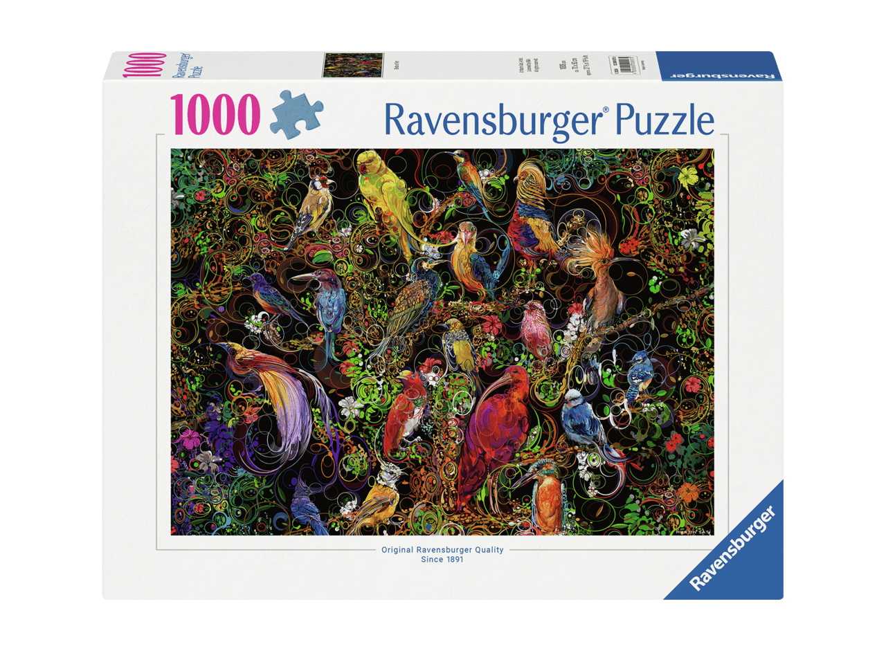Birds of Art (1000 pcs) CASSE-TÊTE - 1000 morceaux