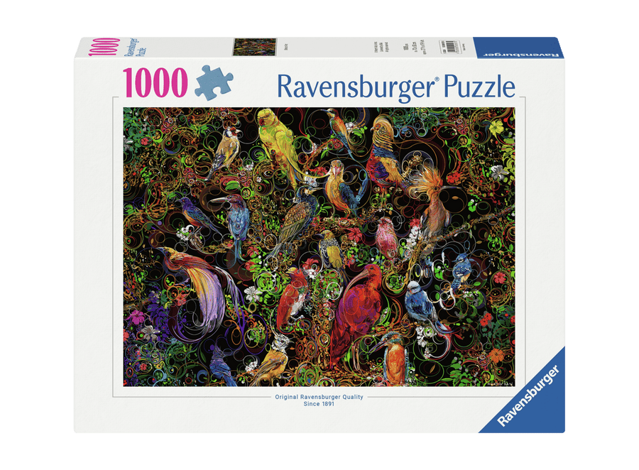 Birds of Art (1000 pcs) CASSE-TÊTE - 1000 morceaux