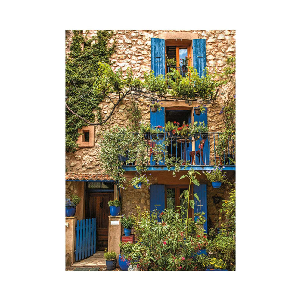 Blue Balcony (1000 pcs) CASSE-TÊTE - 1000 morceaux