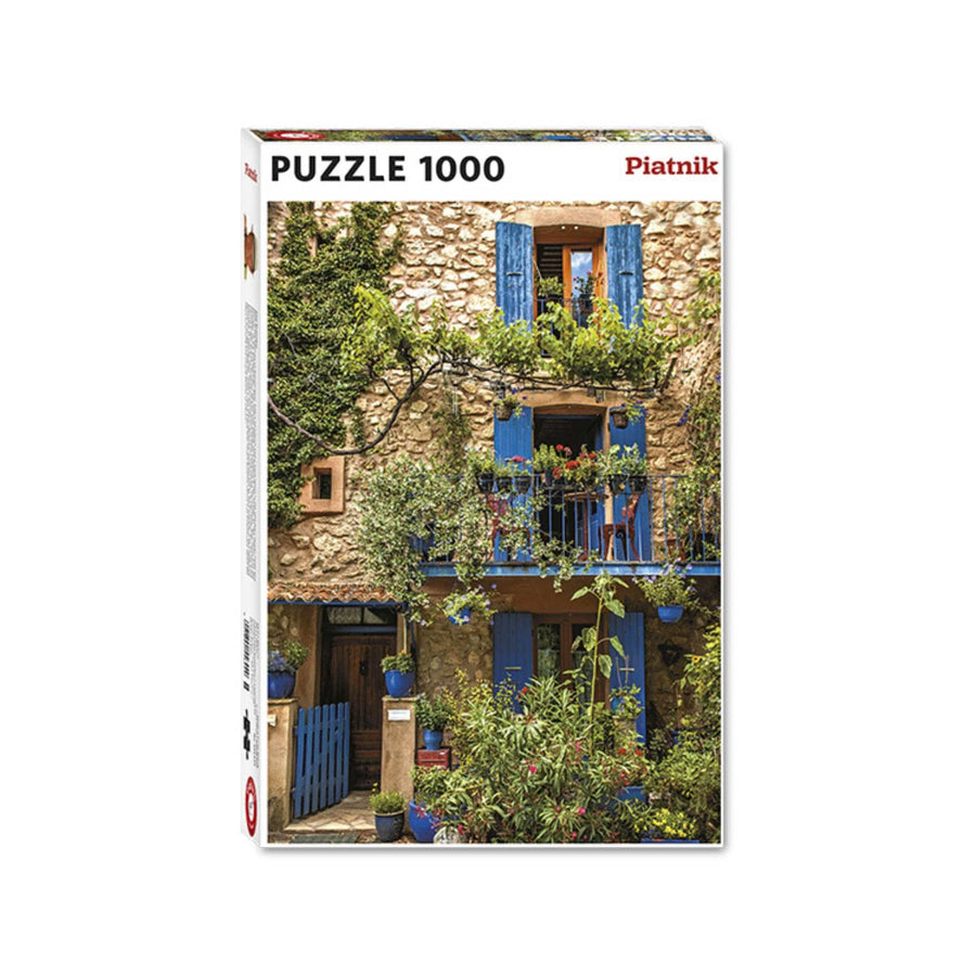 Blue Balcony (1000 pcs) CASSE-TÊTE - 1000 morceaux