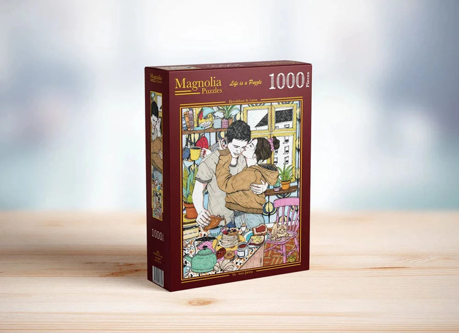 Breakfast & Love (Puzzle 1000 pcs) CASSE-TÊTE - 1000 morceaux