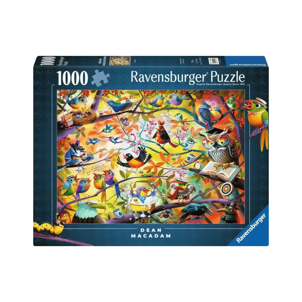 Busy Birdies (Puzzle 1000 pcs) CASSE-TÊTE - 1000 morceaux