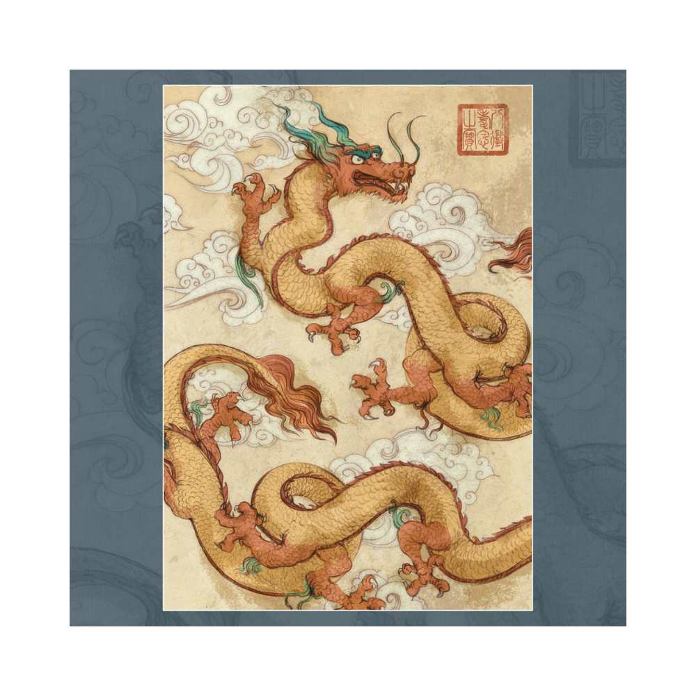 C.Alcouffe : The Dragon - Tichu (1000 pcs) CASSE-TÊTE - 1000 morceaux