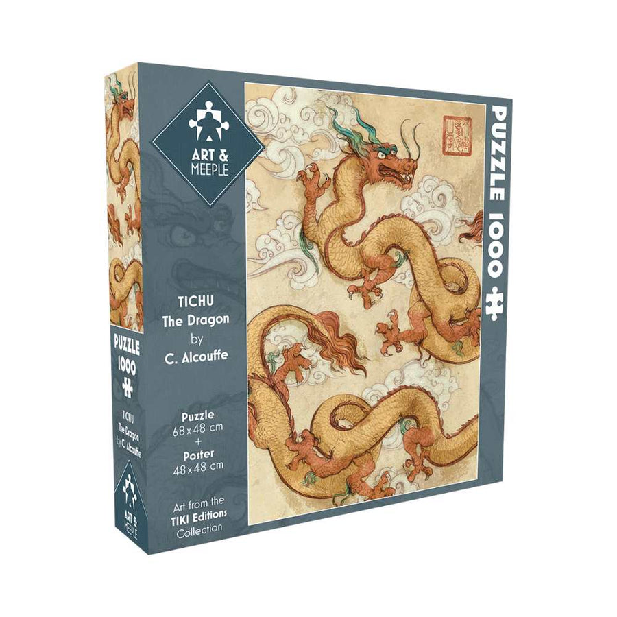 C.Alcouffe : The Dragon - Tichu (1000 pcs) CASSE-TÊTE - 1000 morceaux