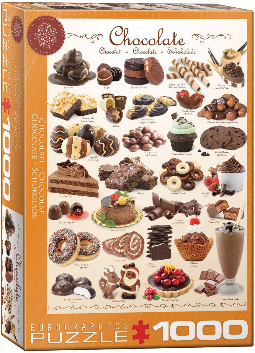Chocolat | Chocolate (1000 pcs) CASSE-TÊTE - 1000 morceaux