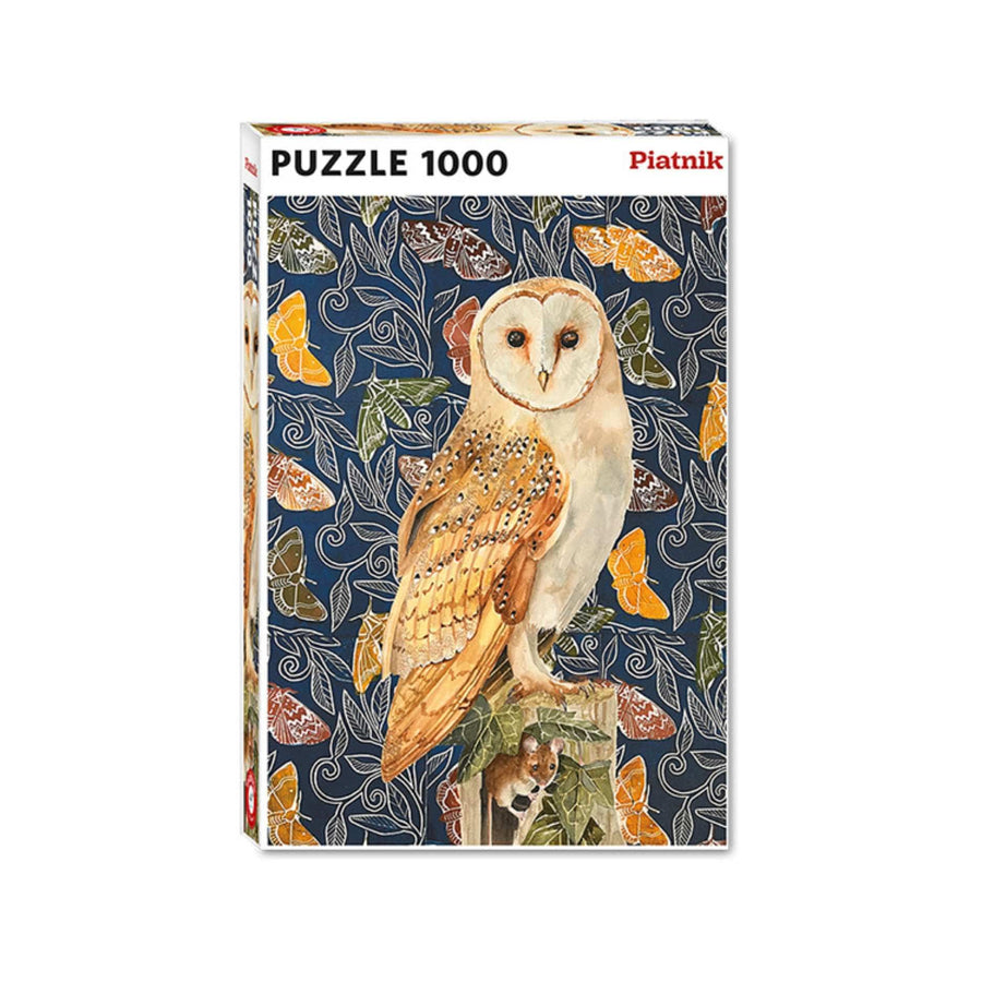 Chouette effraie avec souris (1000 pcs) CASSE-TÊTE - 1000 morceaux