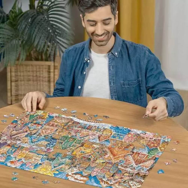 Christmas Cookie Village (Puzzle 1000 pcs) CASSE-TÊTE - 1000 morceaux