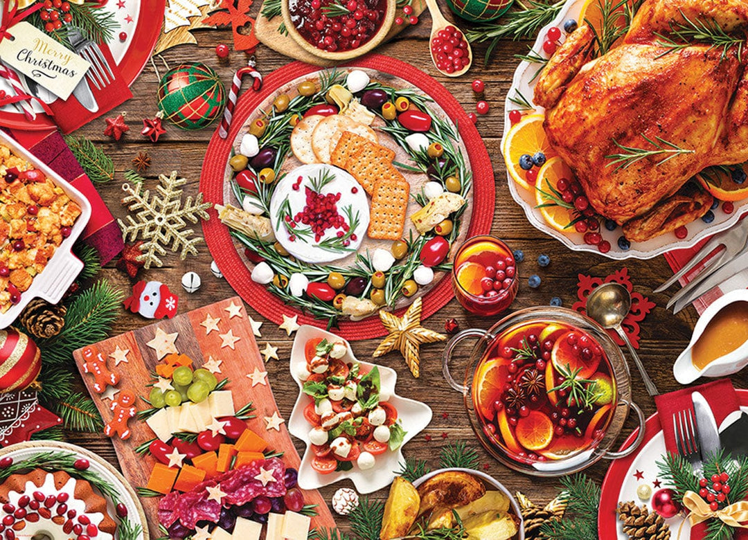 Christmas Dinner (1000 pcs) CASSE-TÊTE - 1000 morceaux