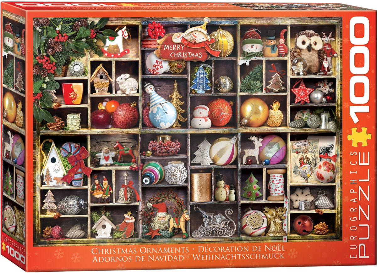 Christmas Ornaments (1000 pcs) CASSE-TÊTE - 1000 morceaux