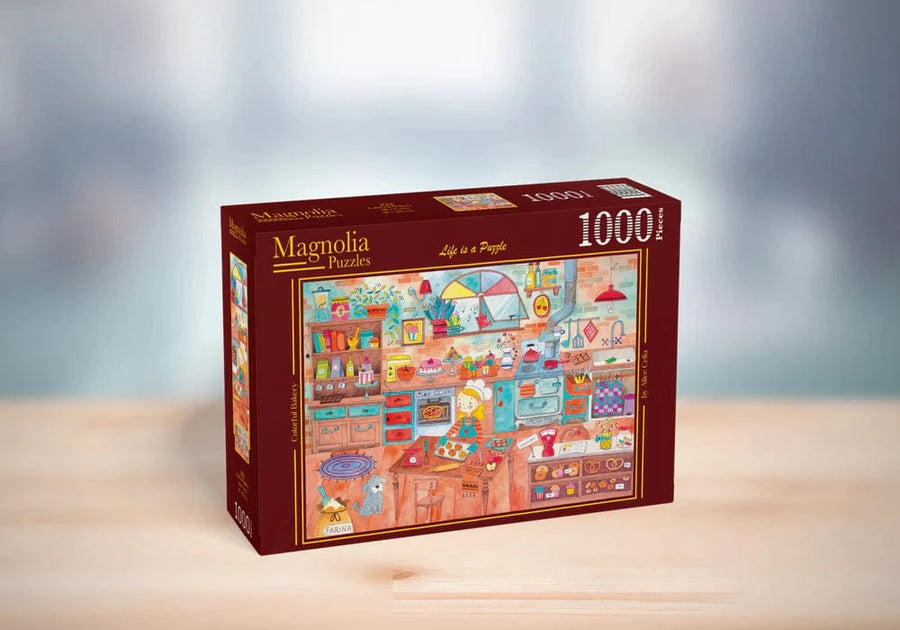Colorful Bakery (Puzzle 1000 pcs) CASSE-TÊTE - 1000 morceaux
