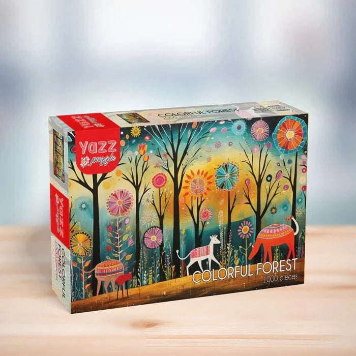 Colorful Forest (Puzzle 1000 pcs) CASSE-TÊTE - 1000 morceaux