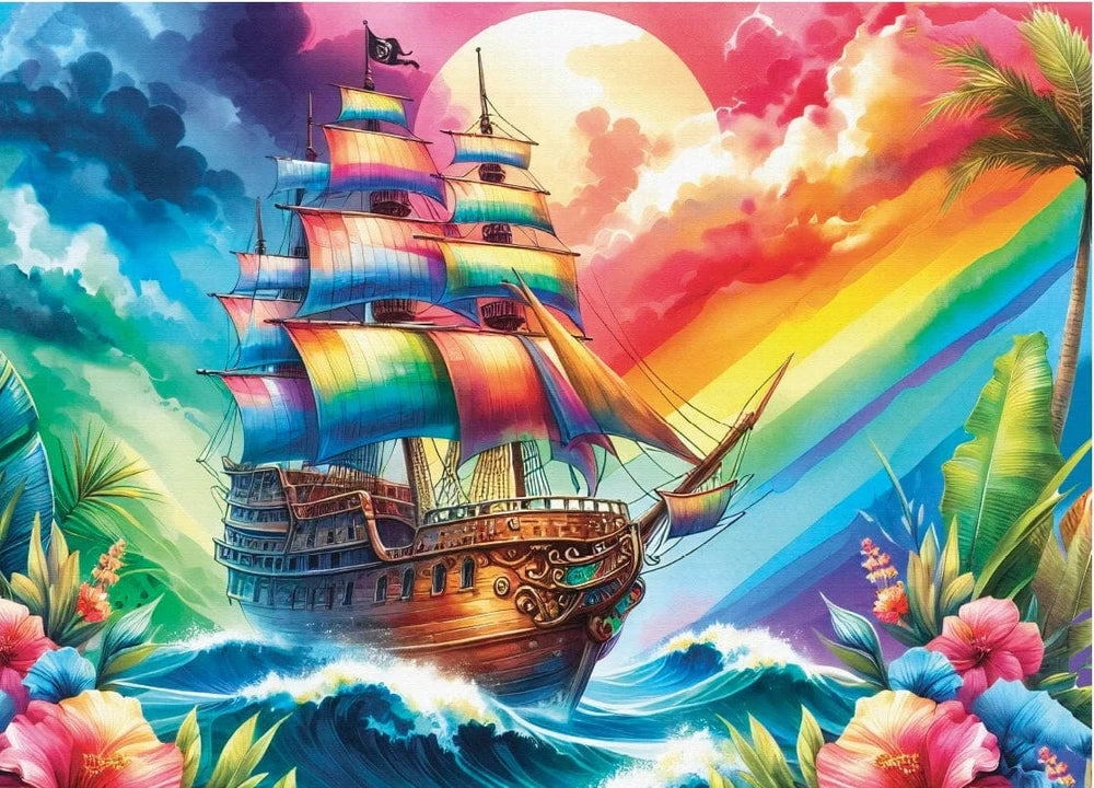 Colorful Horizons (1000 pcs) CASSE-TÊTE - 1000 morceaux