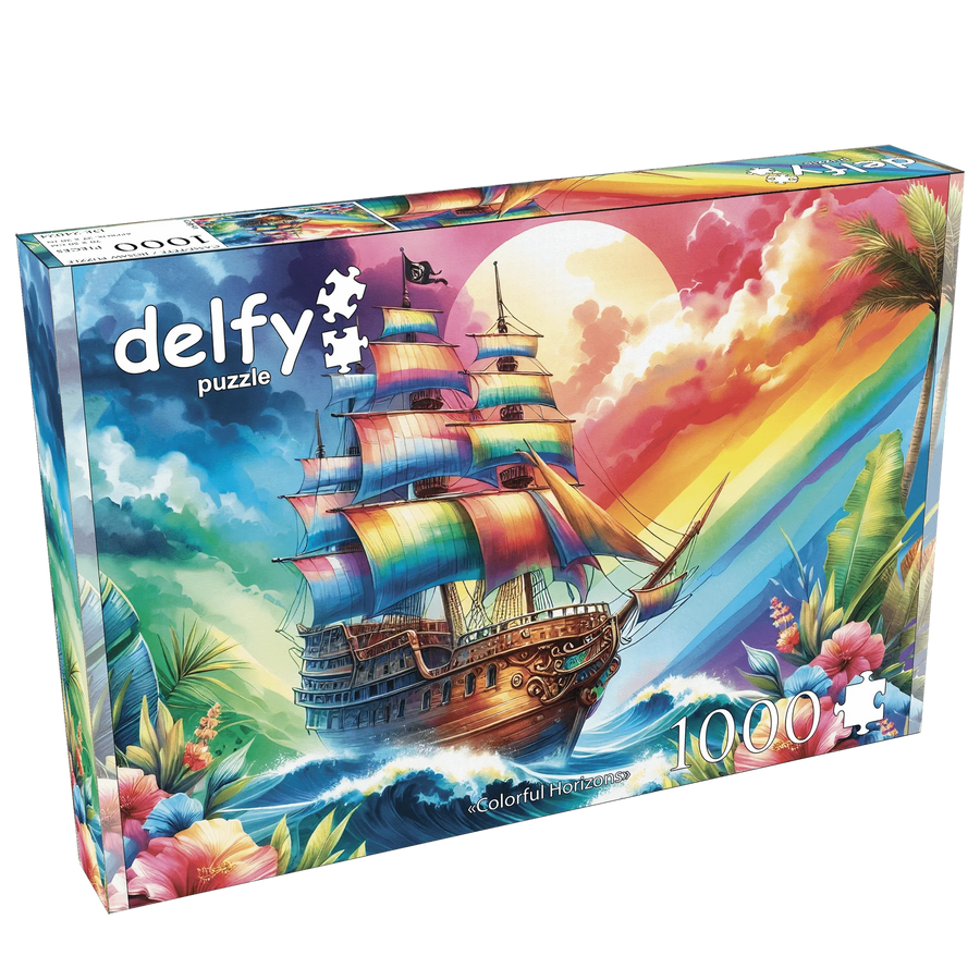 Colorful Horizons (1000 pcs) CASSE-TÊTE - 1000 morceaux