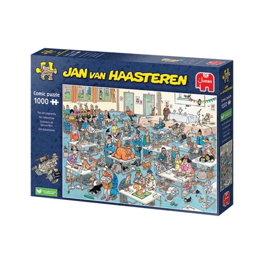 Concours de beauté félin,JvH (Puzzle 1000 pcs) CASSE-TÊTE - 1000 morceaux