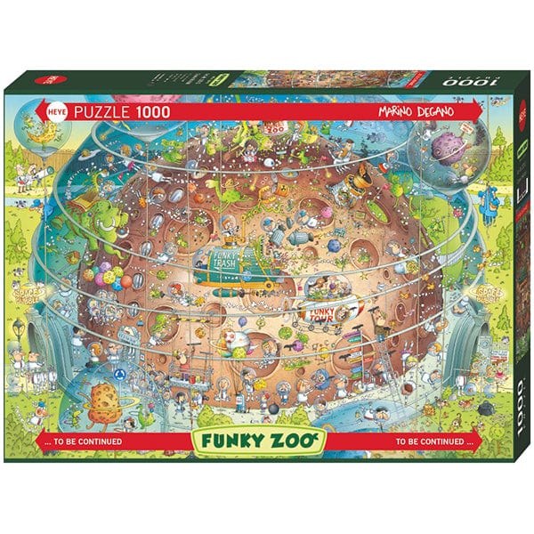 Cosmic Habitat, Degano Zoo (Puzzle 1000 pcs) CASSE-TÊTE - 1000 morceaux