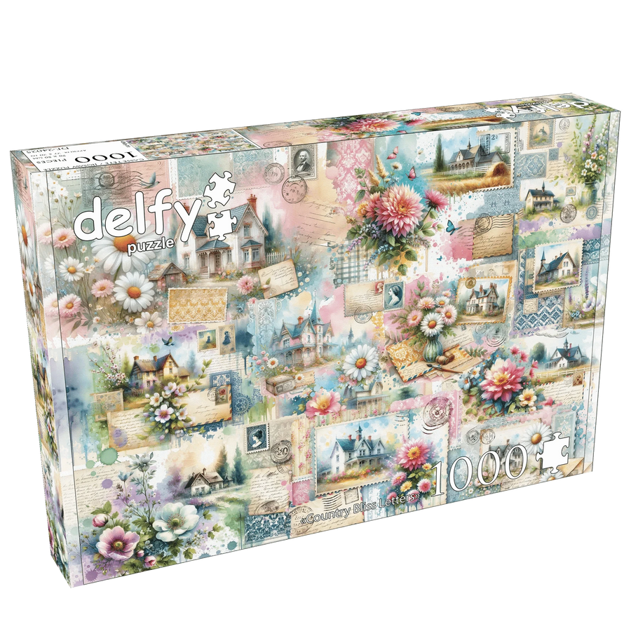 Country Bliss Letters (1000 pcs) CASSE-TÊTE - 1000 morceaux