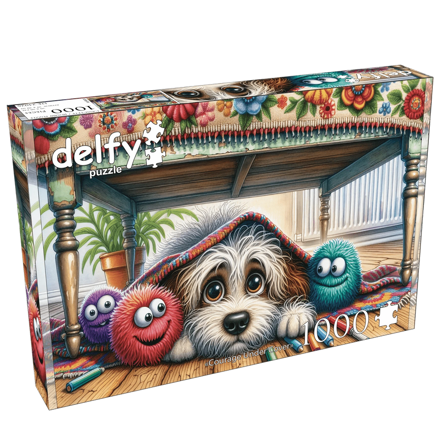 Courage Under Cover (1000 pcs) CASSE-TÊTE - 1000 morceaux