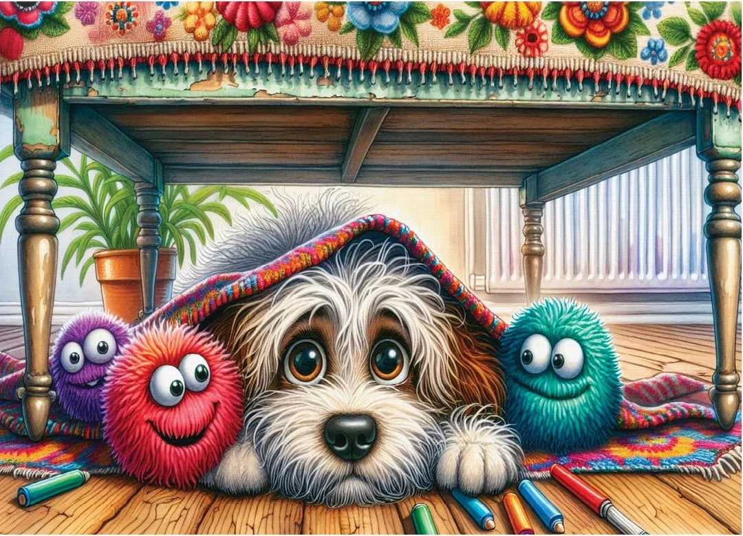 Courage Under Cover (1000 pcs) CASSE-TÊTE - 1000 morceaux