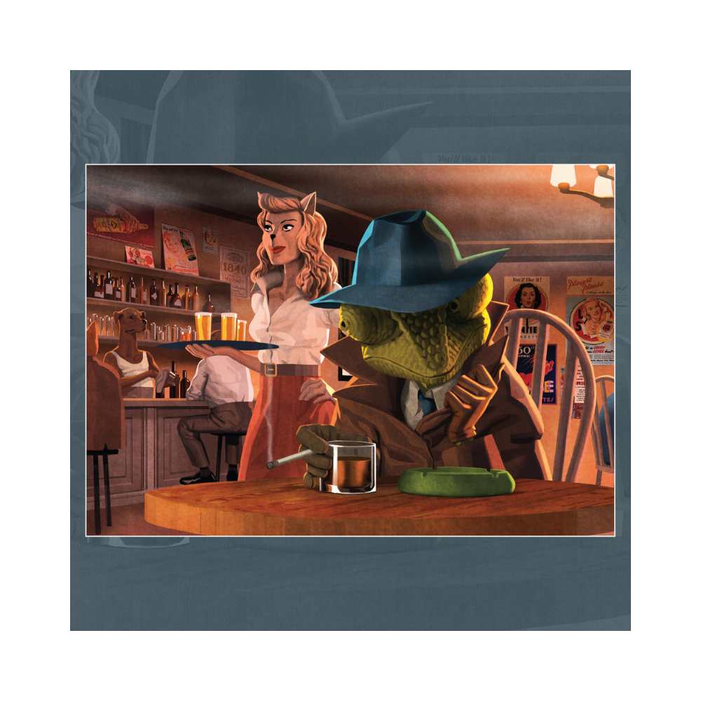 D. Colboc : Mafiozoo, the Detective (1000 pcs) CASSE-TÊTE - 1000 morceaux