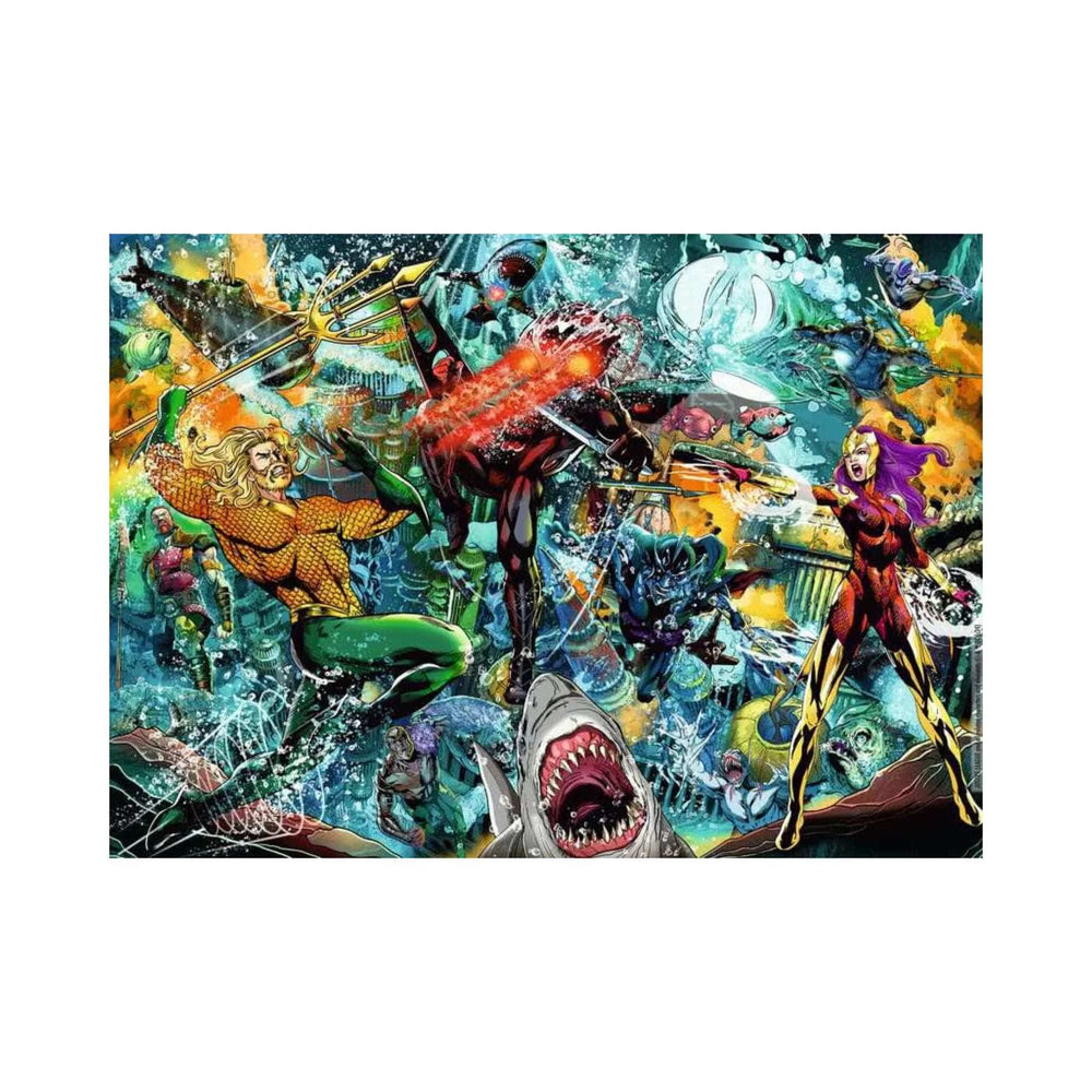 DC: Aquaman Collector's Ed. (1000 pcs) CASSE-TÊTE - 1000 morceaux