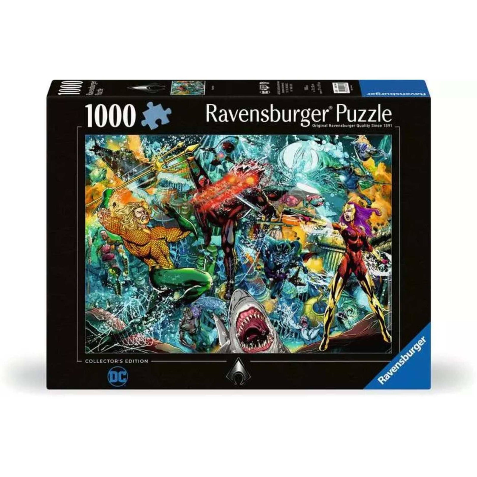 DC: Aquaman Collector's Ed. (1000 pcs) CASSE-TÊTE - 1000 morceaux