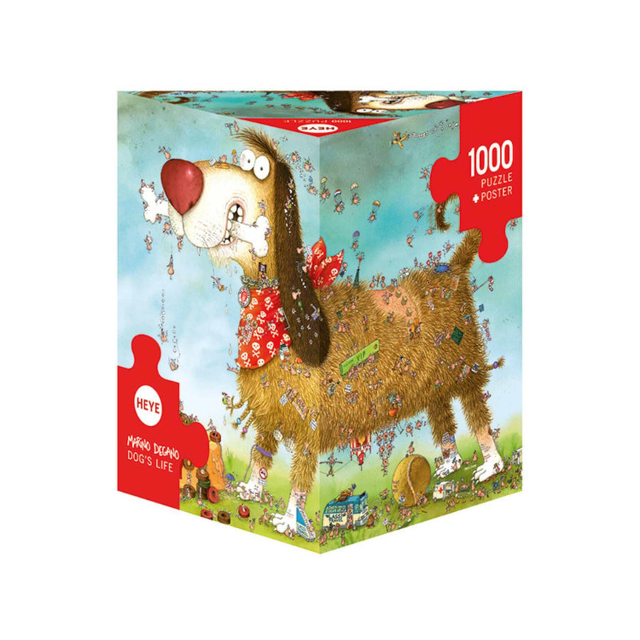 Degano : Dog's Life (1000 pcs) CASSE-TÊTE - 1000 morceaux