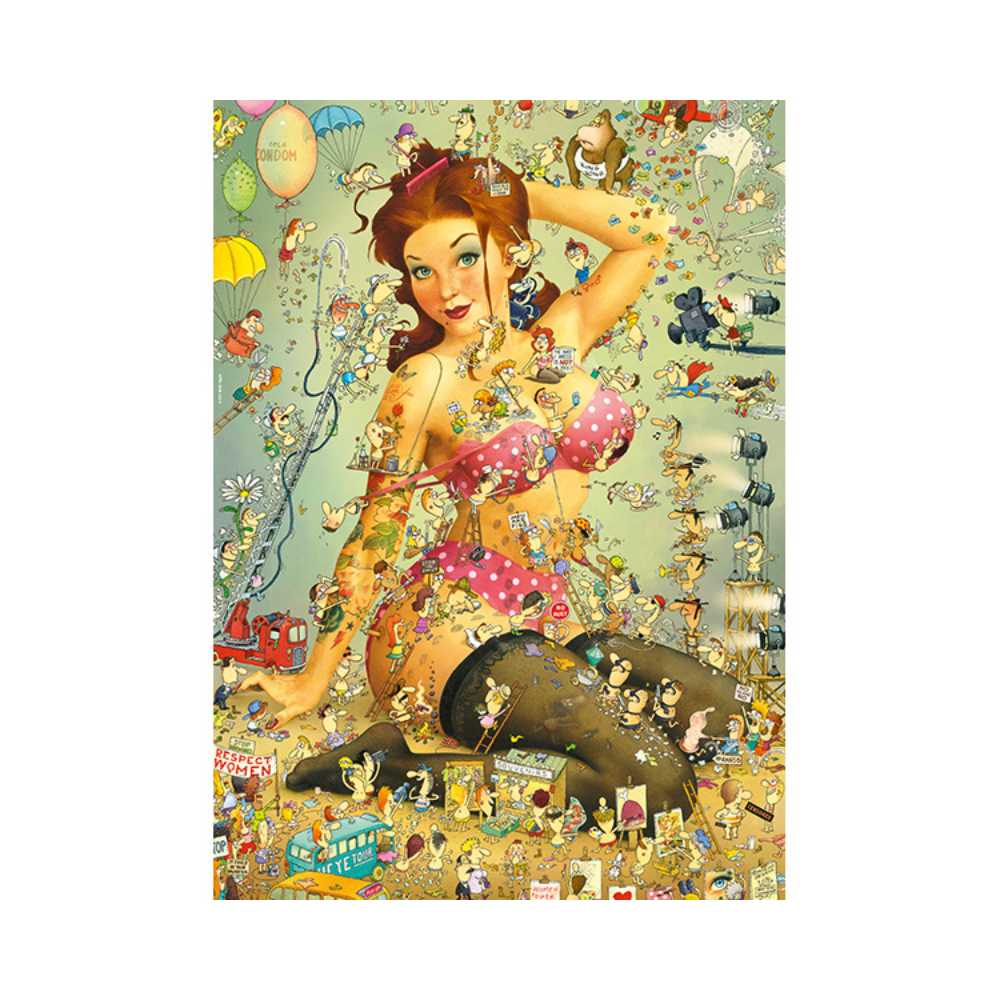 Degano : Insta-Girl's life (1000 pcs) CASSE-TÊTE - 1000 morceaux