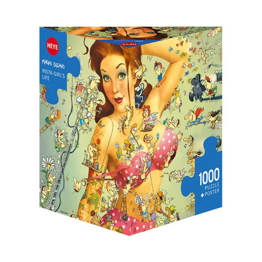 Degano : Insta-Girl's life (1000 pcs) CASSE-TÊTE - 1000 morceaux