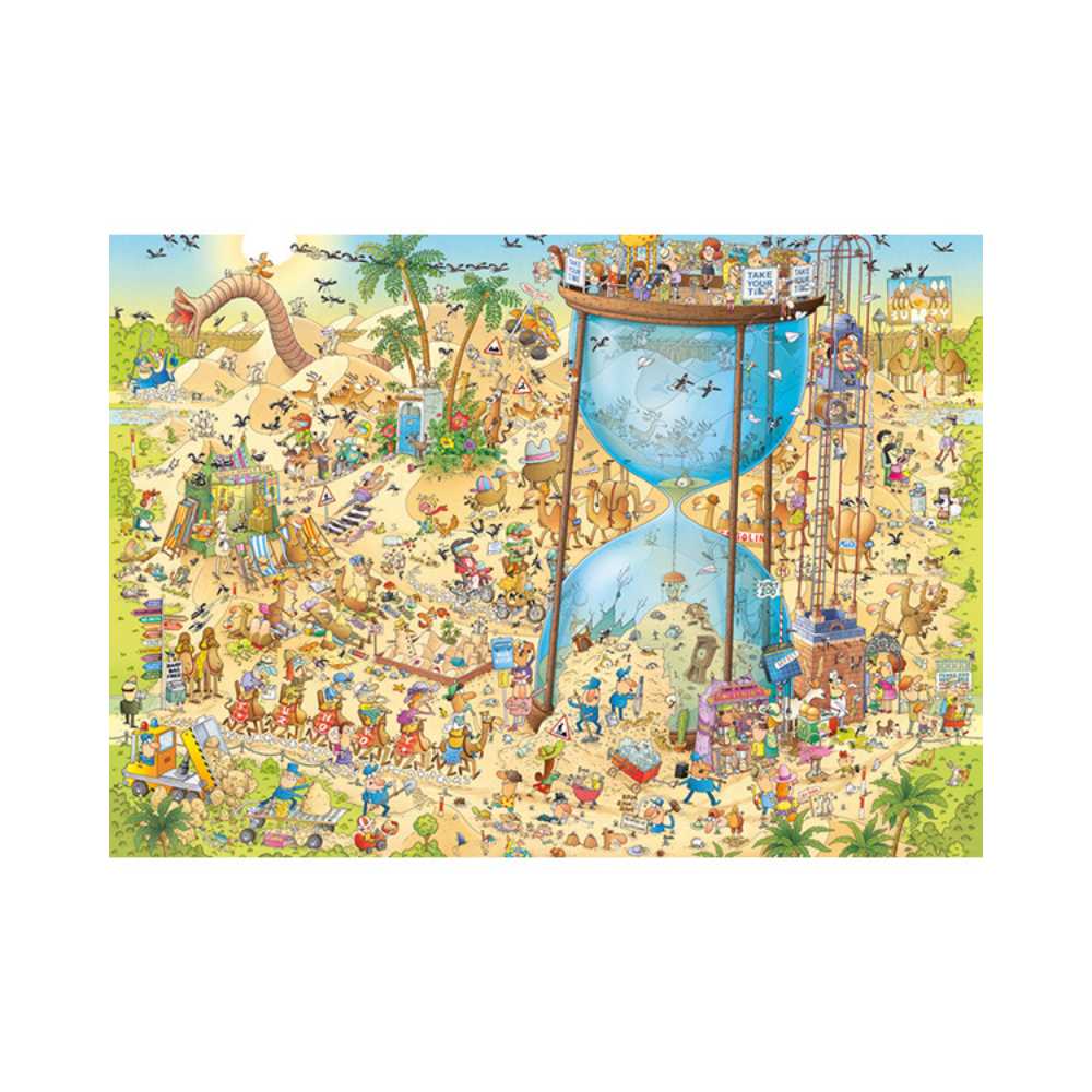 Desert Habitat (1000 pcs) CASSE-TÊTE - 1000 morceaux