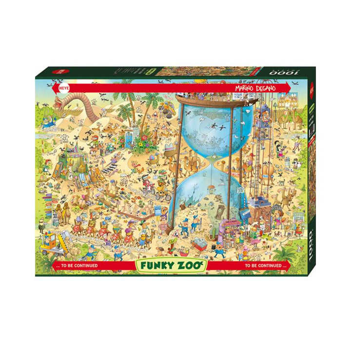 Desert Habitat (1000 pcs) CASSE-TÊTE - 1000 morceaux