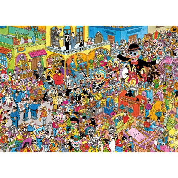 Dias de los Muertos, JvH (Puzzle 1000 pcs) CASSE-TÊTE - 1000 morceaux