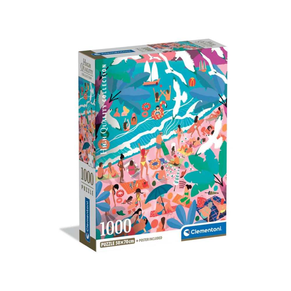 Dimanche à la plage (1000 pcs) CASSE-TÊTE - 1000 morceaux